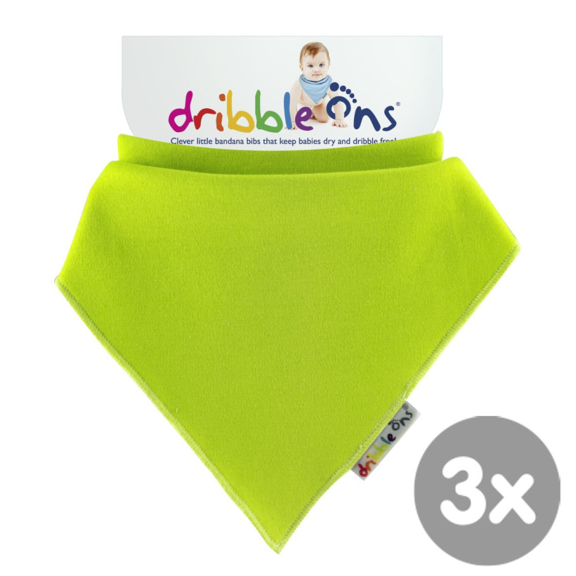 Dribble Ons Bright - Lime 3x1szt. (Hurtowe opak.)