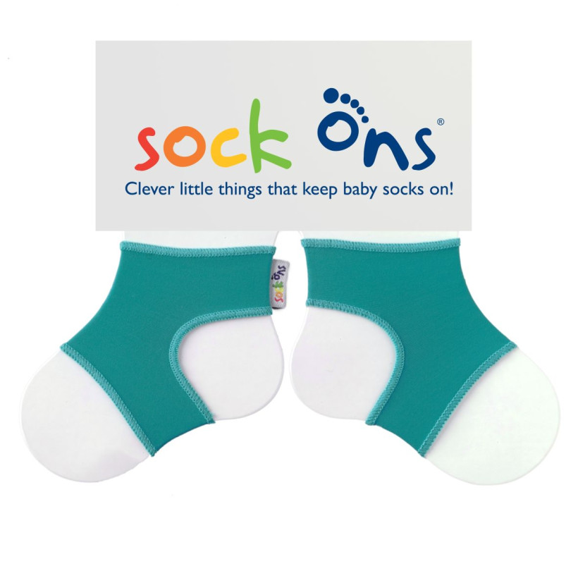 Sock Ons Bright - Turquoise Rozmiar 6-12m