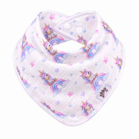 Bandanka bambusowa XKKO BMB Digi - Unicorns
