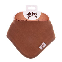 Bandanka bambusowa XKKO BMB - Milk Choco 3x1szt. (Hurtowe opak.)