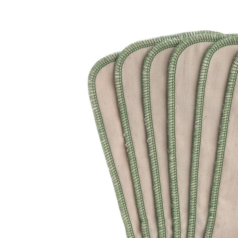 XKKO Organic Twill Wkład chłonny - Natural Rozmiar L 5x6szt. (Hurt. opak.)