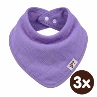 Bandanka bambusowa XKKO BMB - Lilac 3x1szt. (Hurtowe opak.)