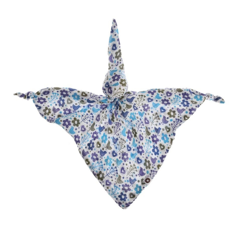 Przytulanka bambusowa XKKO BMB - Flowers&Birds Boys 5x1szt. (Hurtowe opak.)