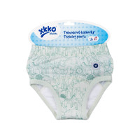 Majtki treningowe XKKO Organic - Safari Granite Green Rozmiar S