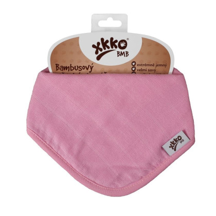 Bandanka bambusowa XKKO BMB - Baby Pink