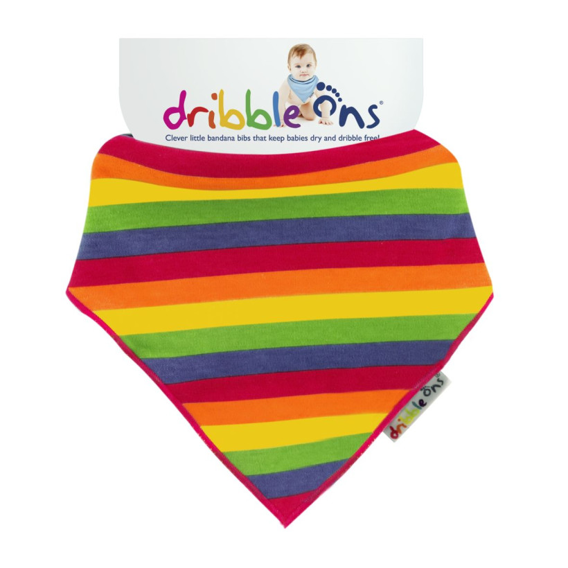 Dribble Ons Designer - Rainbow 3x1szt. (Hurtowe opak.)