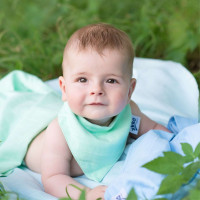 Bandanka XKKO Organic Stare Czasy - Light Green