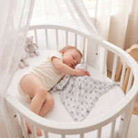 Przytulanka bambusowa XKKO BMB - Little Stars Silver
