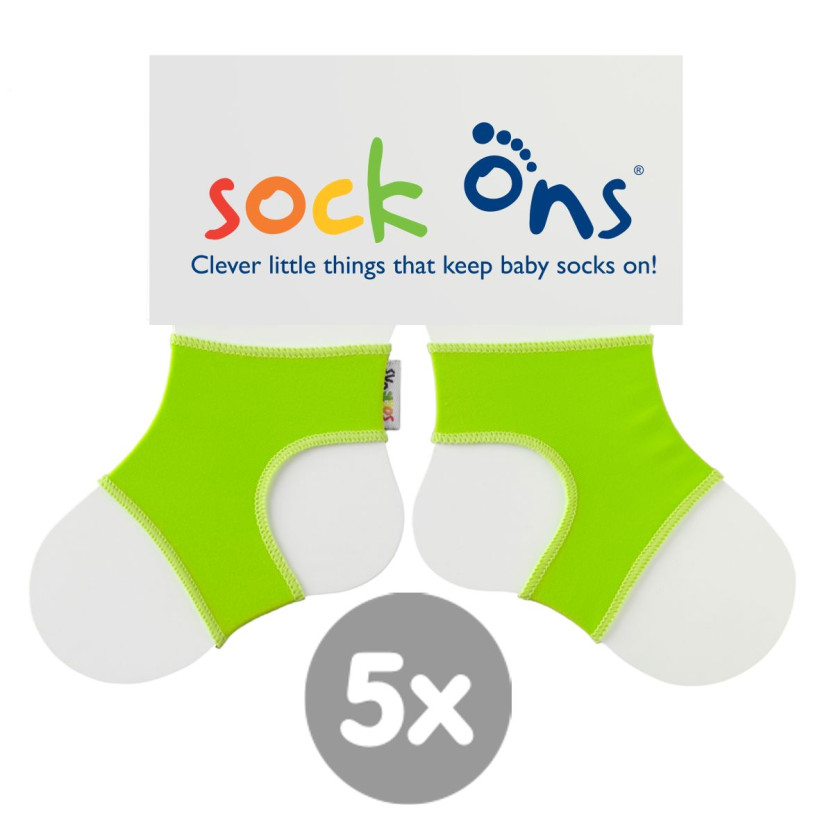 Sock Ons Bright - Lime 5x1para (Hurtowe opak.)