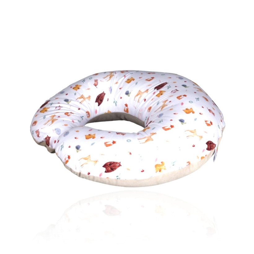 Mała poduszka do karmienia XKKO LUX - Wild Forest