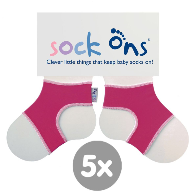 Sock Ons Classic - Fuchsia 5x1para (Hurtowe opak.)