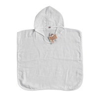 Ponczo bambusowe XKKO BMB - White Rozmiar 2