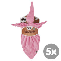 Przytulanka bambusowa XKKO BMB - Baby Pink 5x1szt. (Hurtowe opak.)