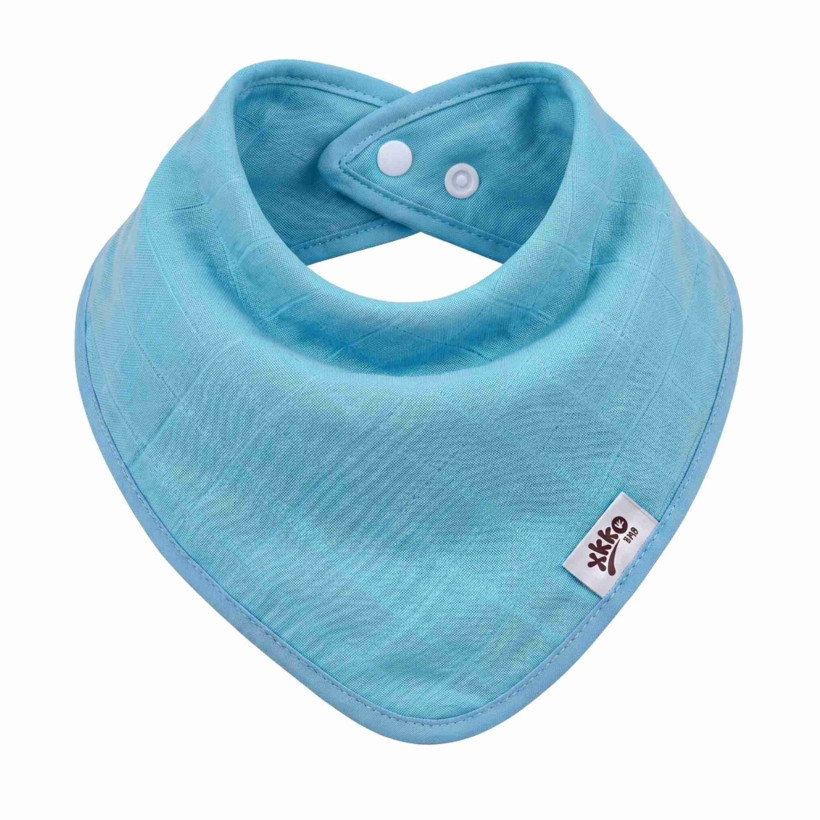 Bandanka bambusowa XKKO BMB - Turquoise 3x1szt. (Hurtowe opak.)