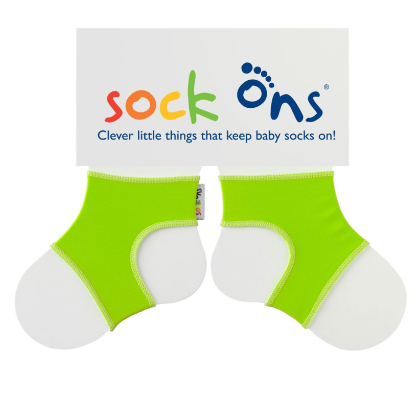 Sock Ons Bright - Lime Rozmiar 6-12m