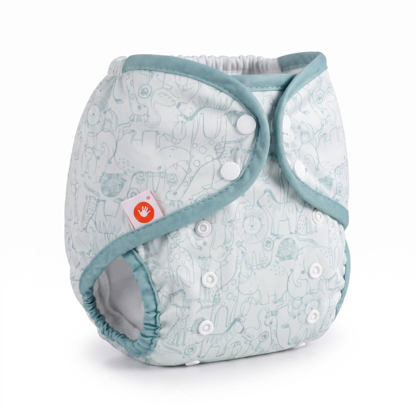 Otulacze XKKO One Size - Safari Granite Green