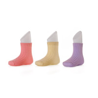 Skarpetki bambusowe XKKO BMB - Pastels For Girls 12-24m/3 pary