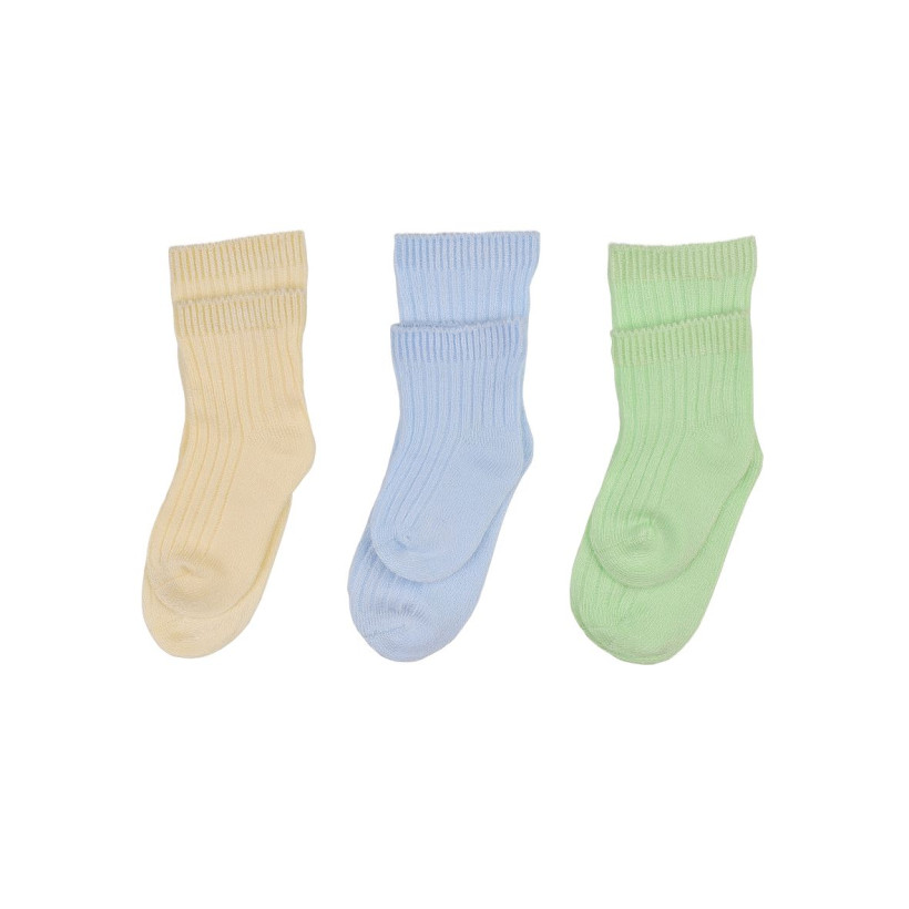 Skarpetki bambusowe XKKO BMB - Pastels For Boys 12-24m/3 pary