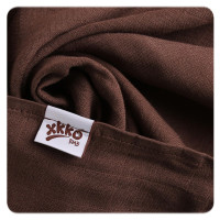 Pielucha bambusowa XKKO BMB 90x100 - Dark Choco