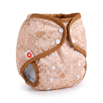 Otulacze XKKO One Size - Safari Honey Mustard