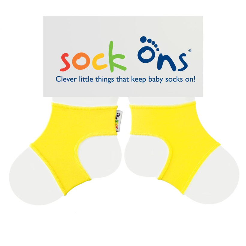 Sock Ons Bright - Lemon Rozmiar 6-12m