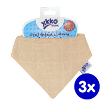 Bandanka XKKO Organic Stare Czasy - Summer Peach 3x1szt. (Hurtowe opak.)