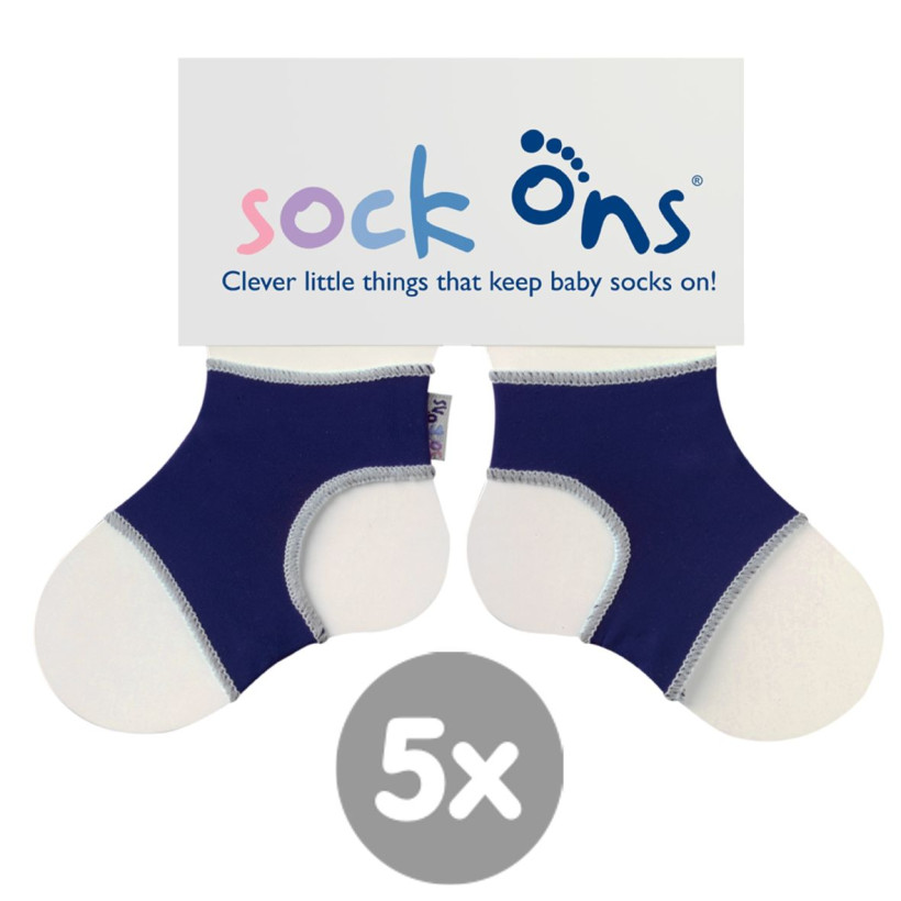 Sock Ons Classic - Navy 5x1para (Hurtowe opak.)