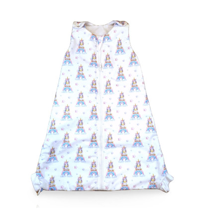 Wielofunkcyjny śpiwór dziecięcy 2w1 XKKO LUX - Unicorns