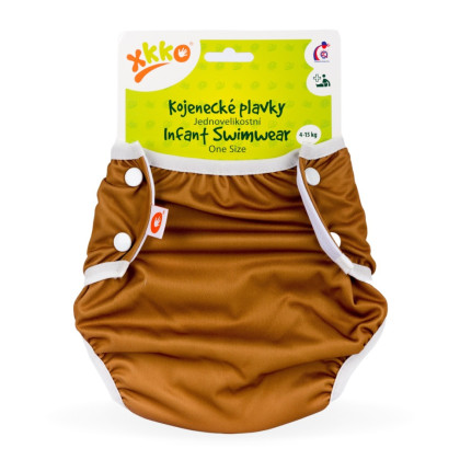 Strój kąpielowy dla niemowląt XKKO OneSize - Honey Mustard