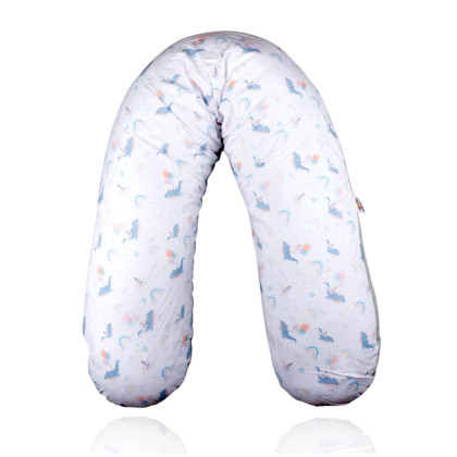 Duża poduszka do karmienia XKKO LUX - Sky Whale