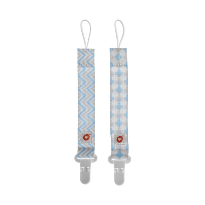 XKKO Zawieszka do smoczka 2szt. - Scandinavian Baby Blue MIX 5x2Szt. (Hurt.opak.)
