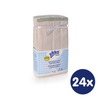 Prefoldy z bawełny organicznej XKKO Organic (4/8/4) - Premium Natural 24x6szt. (Hurtowe opak.)