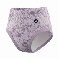 Majtki treningowe XKKO Organic - Safari Lavender Aura