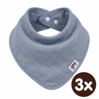 Bandanka bambusowa XKKO BMB - Silver 3x1szt. (Hurtowe opak.)