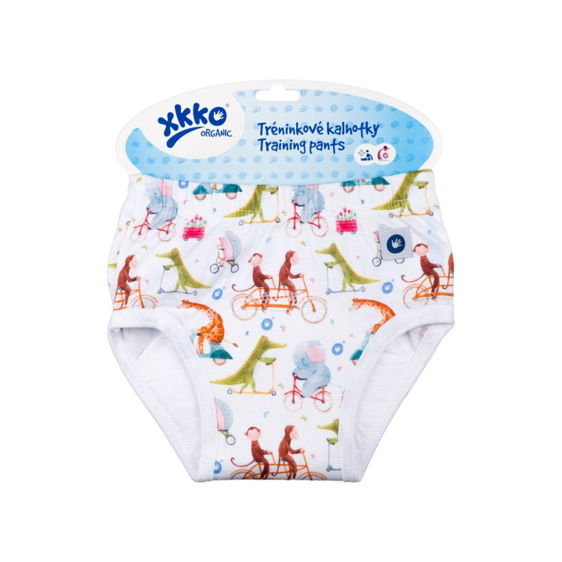 Majtki treningowe XKKO Organic - ZOO on the Road Rozmiar L
