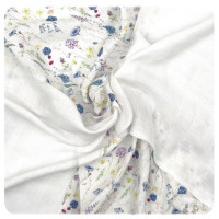 Bambusowe pieluchy XKKO BMB 30x30 Digi - Blue Wildflowers MIX
