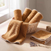 Frotte serwetki XKKO Organic 21x21 - Honey Mustard