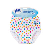 Majtki treningowe XKKO Organic - Watercolor Polka Dots Rozmiar S