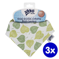 Bandanka XKKO Organic Stare Czasy - Linden 3x1szt. (Hurtowe opak.)