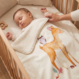 Hiszpański kocyk XKKO LUX 75x100 - Deer