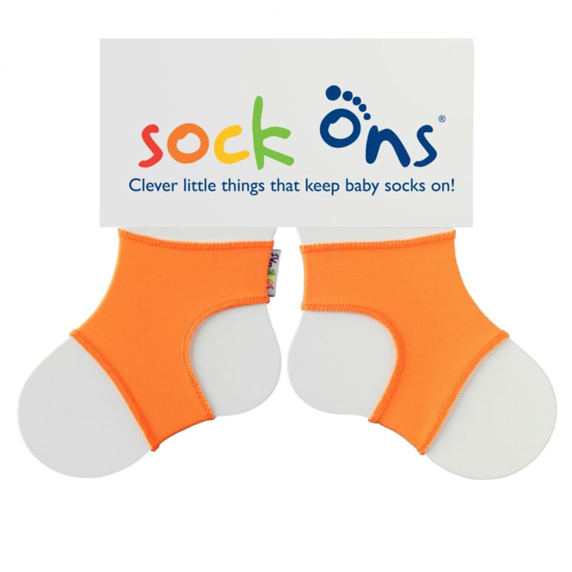 Sock Ons Bright - Orange Rozmiar 0-6m