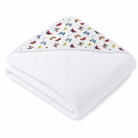 Bambusowy ręcznik z kapturem XKKO BMB 90x90 - Butterflies 5x1szt. (Hurtowe opak.)
