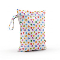 Wodoodporny woreczek XKKO Rozmiar M - Watercolour Polka Dots
