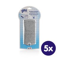Nakładki na pasy XKKO Organic - Silver 5x1szt. (Hurtowe opak.)