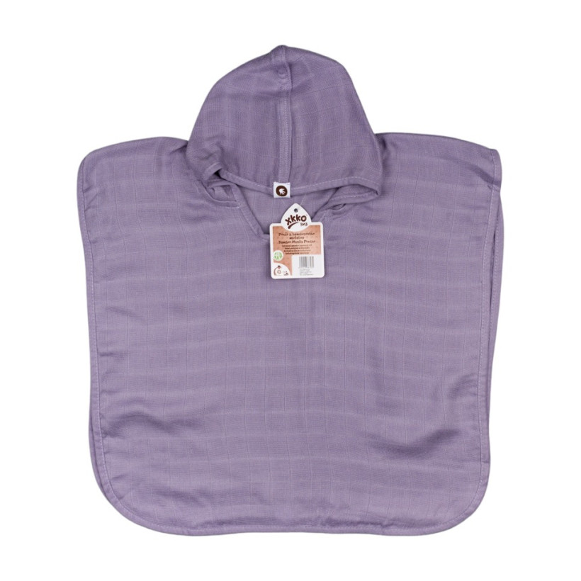 Ponczo bambusowe XKKO BMB Colours - Lavender Aura Rozmiar 1 5x1szt. (Hurt. opak.)