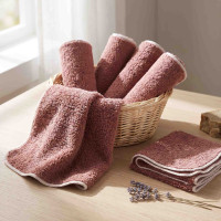 Frotte serwetki XKKO Organic 21x21 - Mesa Rose