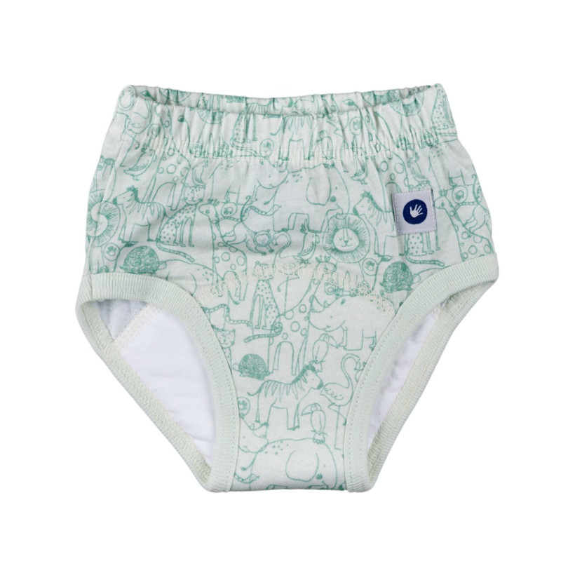 Majtki treningowe XKKO Organic - Safari Granite Green Rozmiar S