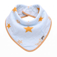 Bandanka bambusowa XKKO BMB - Orange Stars