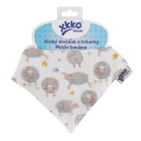 Bandanka XKKO Organic - Dreamy Sheeps 3x1szt. (Hurtowe opak.)