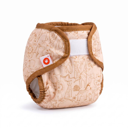 Otulacze XKKO Newborn - Safari Honey Mustard